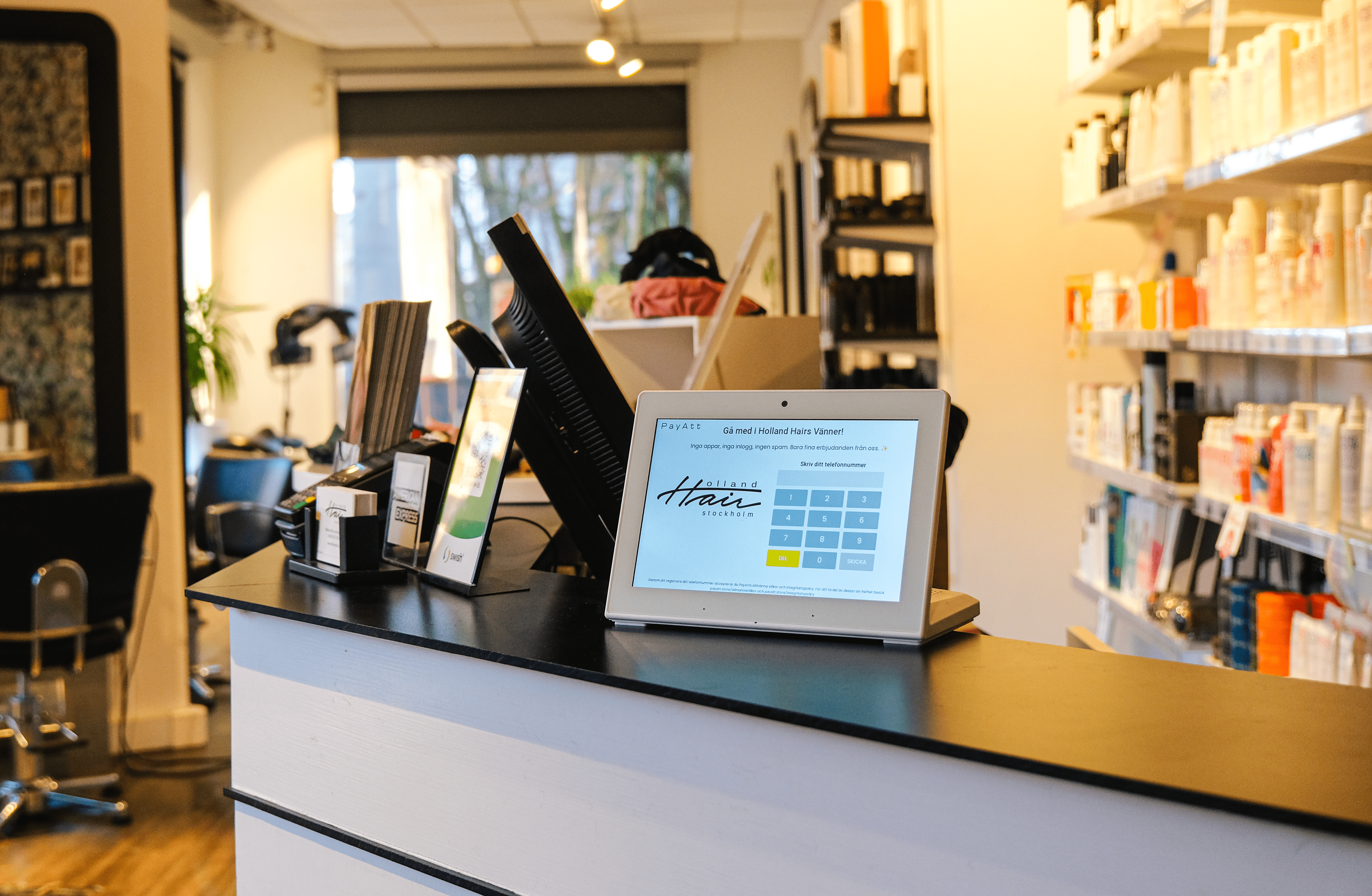 Holland Hair Registration Display